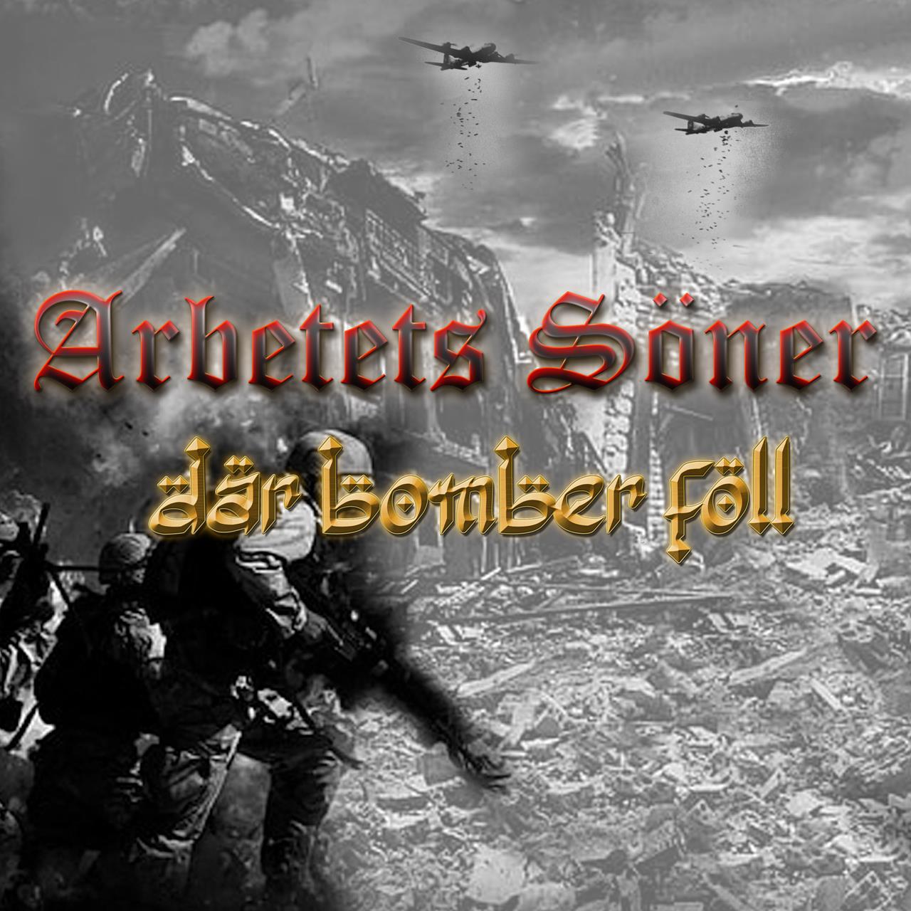 Där bomber föll - cover art